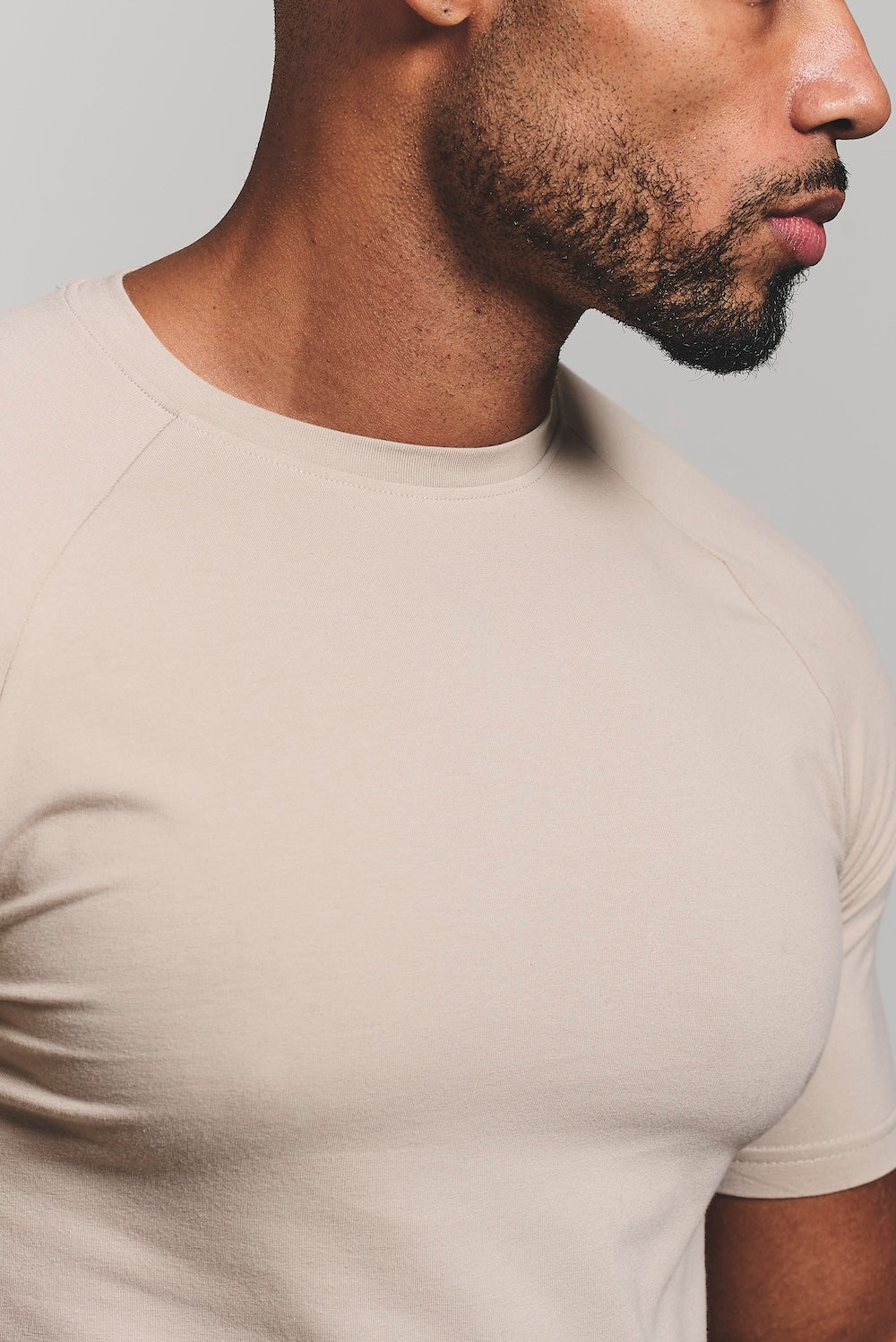 Athletic Fit T-Shirt in Sand - TAILORED ATHLETE - USA