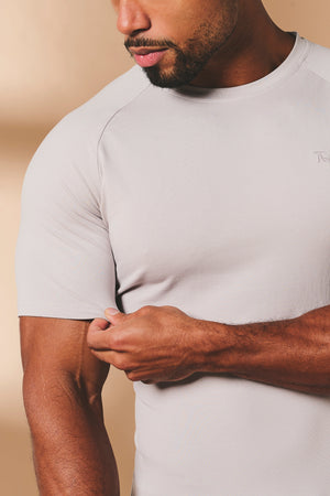 Athletic Fit T-Shirt in Soft Grey - TAILORED ATHLETE - USA