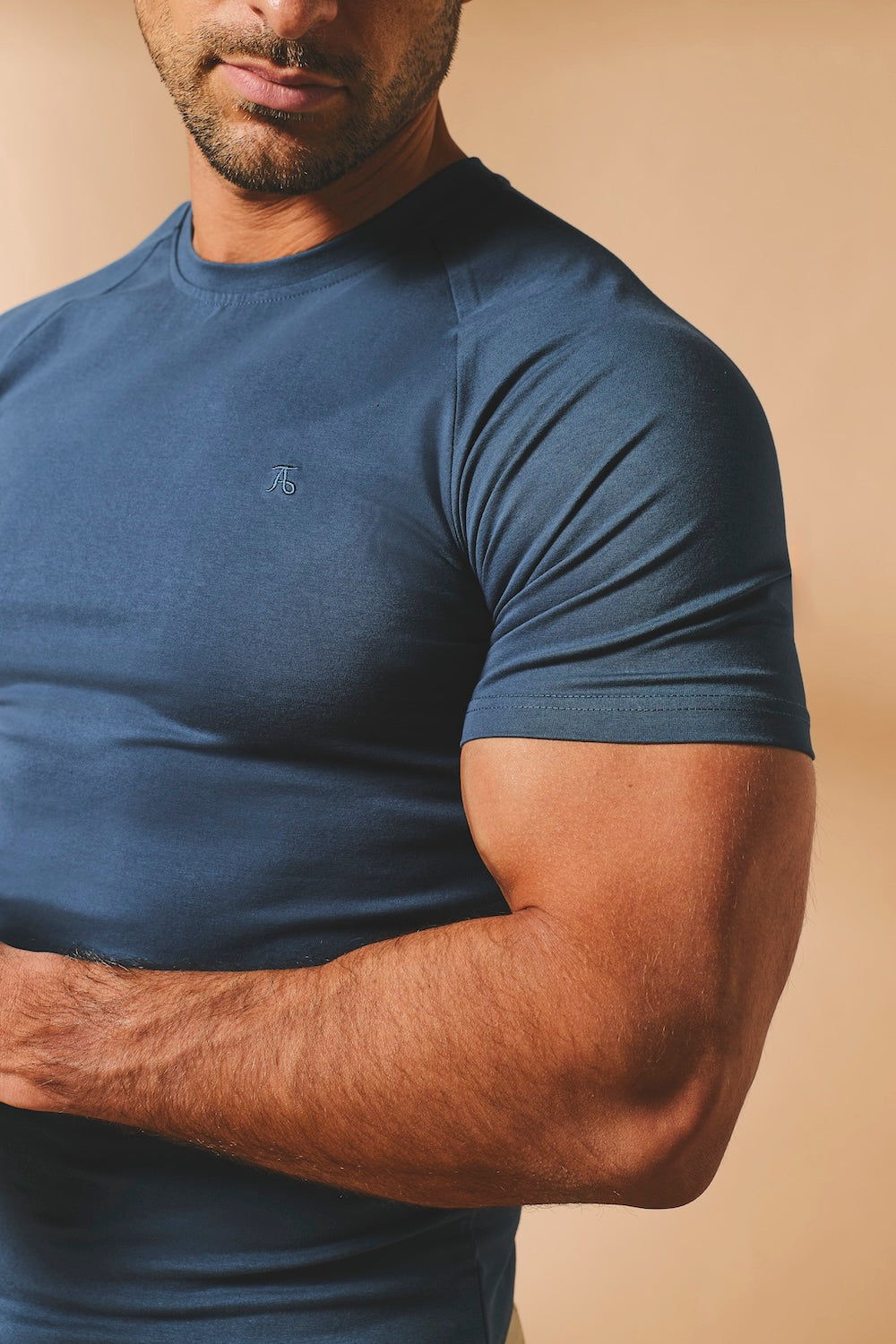 Athletic Fit T-Shirt in Teal - TAILORED ATHLETE - USA