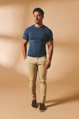 Athletic Fit T-Shirt in Teal - TAILORED ATHLETE - USA