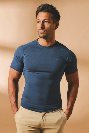 Athletic Fit T-Shirt in Teal - TAILORED ATHLETE - USA