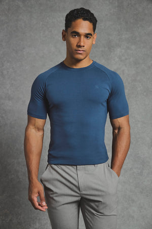 Athletic Fit T-Shirt in Teal - TAILORED ATHLETE - USA