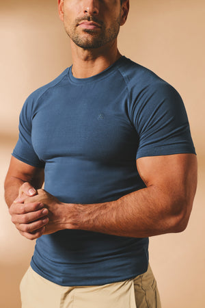 Athletic Fit T-Shirt in Teal - TAILORED ATHLETE - USA