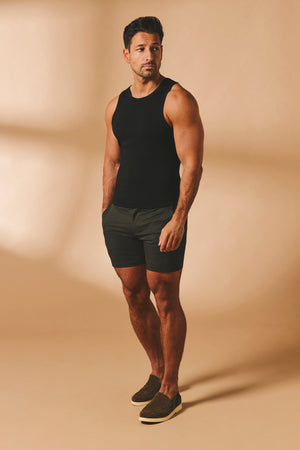 Athletic Fit Tank Top in Black - TAILORED ATHLETE - USA
