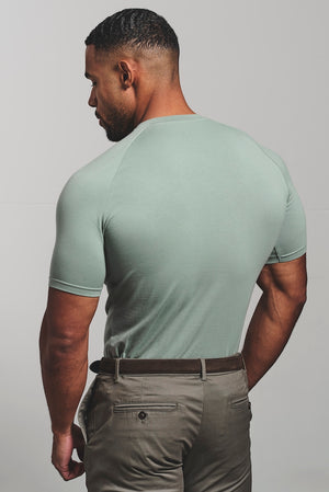 Athletic Fit T-Shirt in Sage - TAILORED ATHLETE - USA