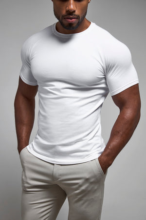 Athletic Fit T-Shirt in White