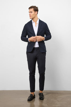 mens blue dress pants outfit Eco Navy Stretchable Formal Trouser For Men * Disclaimer The Black Tux Light Suit