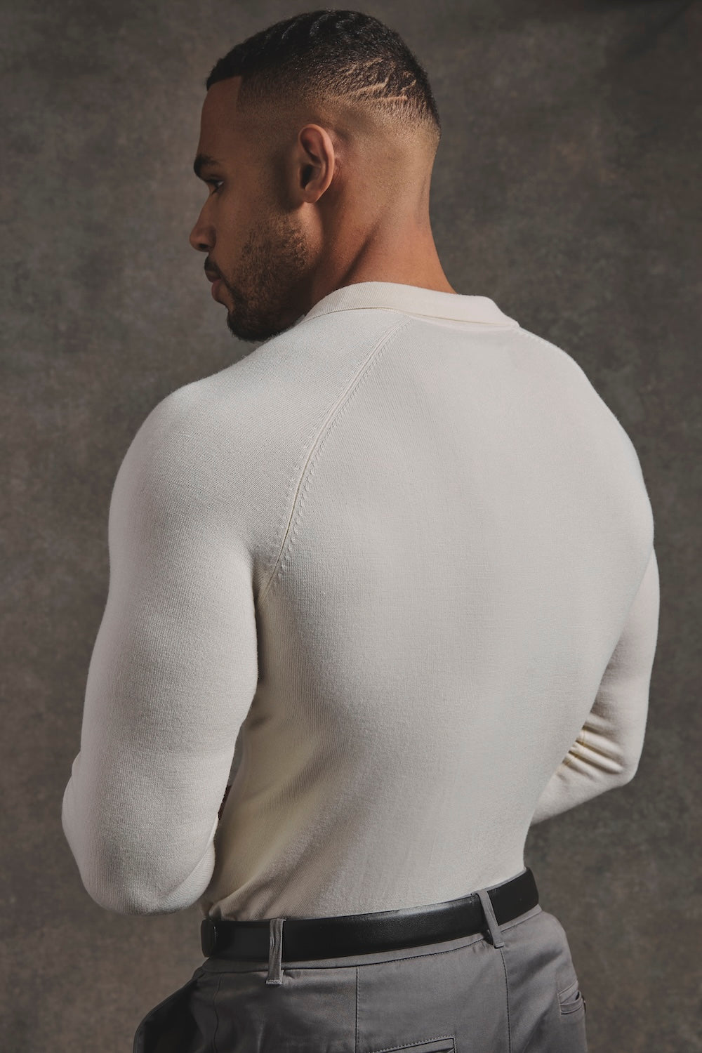 winter white dress shirt Winter White Merino-Blend Shirt