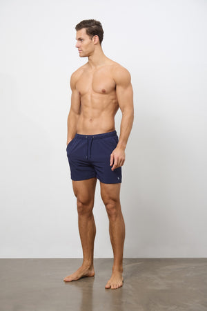 Plain Swim Short in Navy - TAILORED ATHLETE - USA