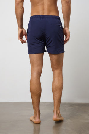 Plain Swim Short in Navy - TAILORED ATHLETE - USA