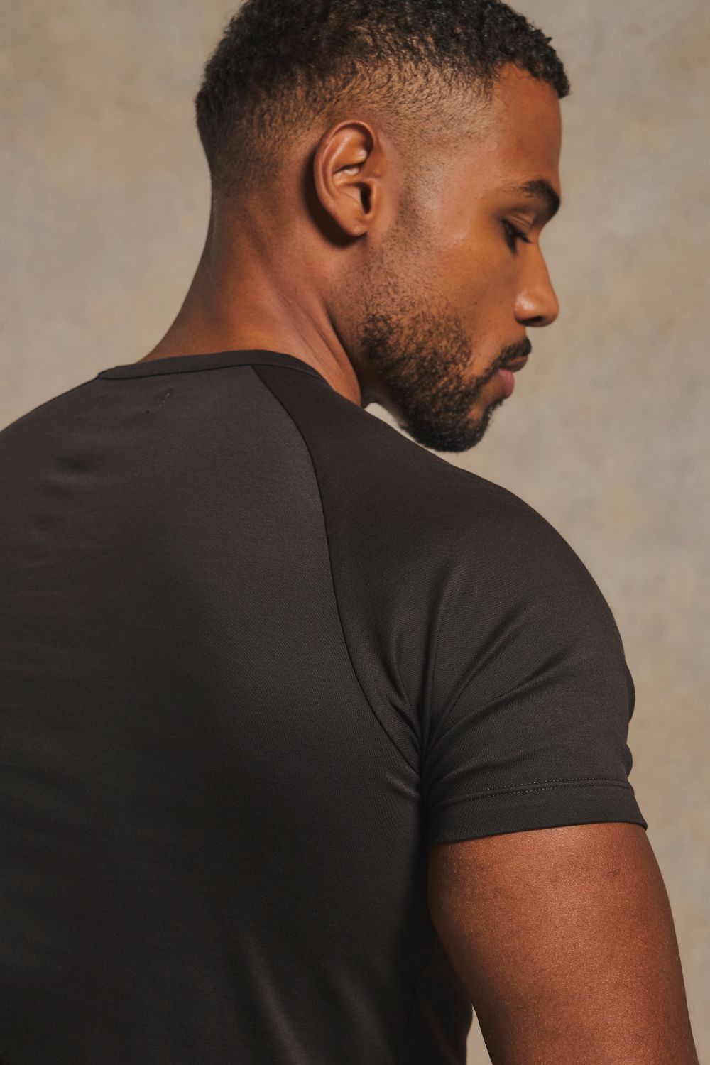 Mercerised Cotton T-Shirt in Chocolate