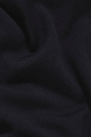 Extra Fine Merino Wool Polo Shirt in Navy