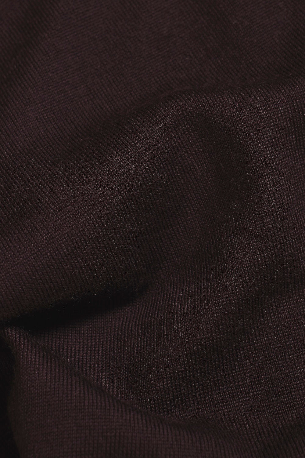 Extra Fine Merino Wool Polo Shirt in Dark Bordeaux
