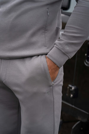 Interlock Sweat Jogger in Graphite - TAILORED ATHLETE - USA