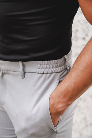 Smart Performance Pants in Grey - TAILORED ATHLETE - USA