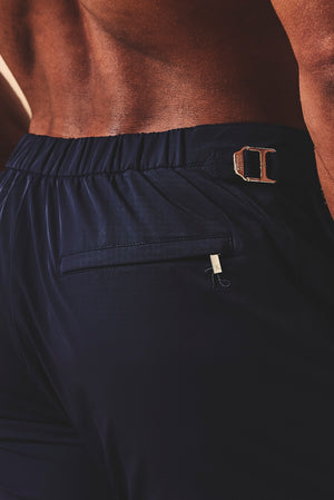 Hybrid Swim Short in Navy - TAILORED ATHLETE - USA