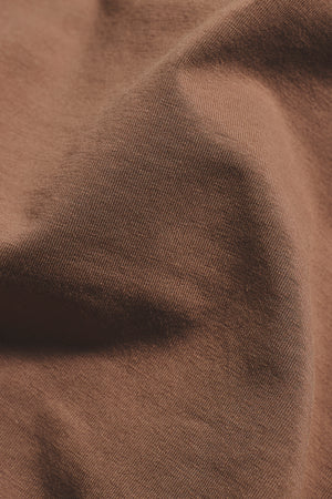Athletic Fit V-Neck in Soft Walnut - TAILORED ATHLETE - USA