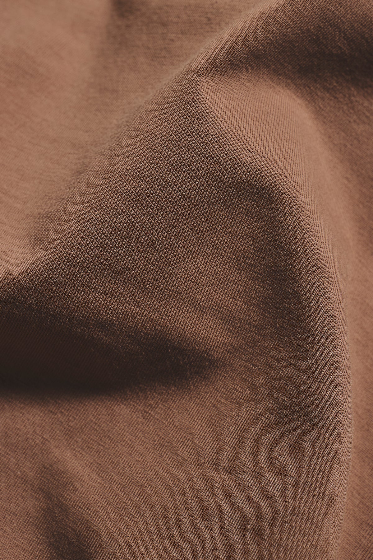 Athletic Fit V-Neck in Soft Walnut - TAILORED ATHLETE - USA