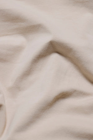 Tipped Zip Neck Polo in Stone and Mocha - TAILORED ATHLETE - USA