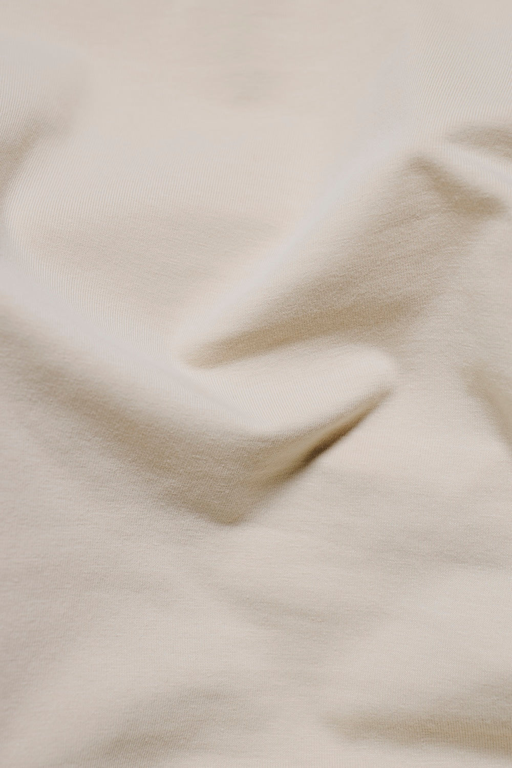 Fine Tipped T-Shirt in Alabaster and White - TAILORED ATHLETE - USA