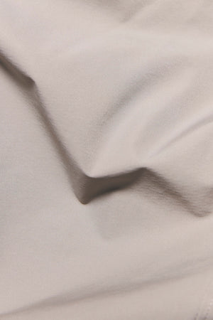 Shower Resistant Funnel Neck Jacket in Pebble Grey - TAILORED ATHLETE - USA