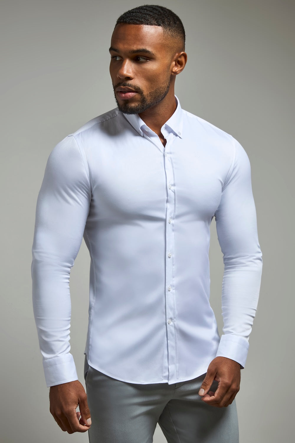 Athletic Fit Signature Shirt 2.0 in White - TAILORED ATHLETE - USA