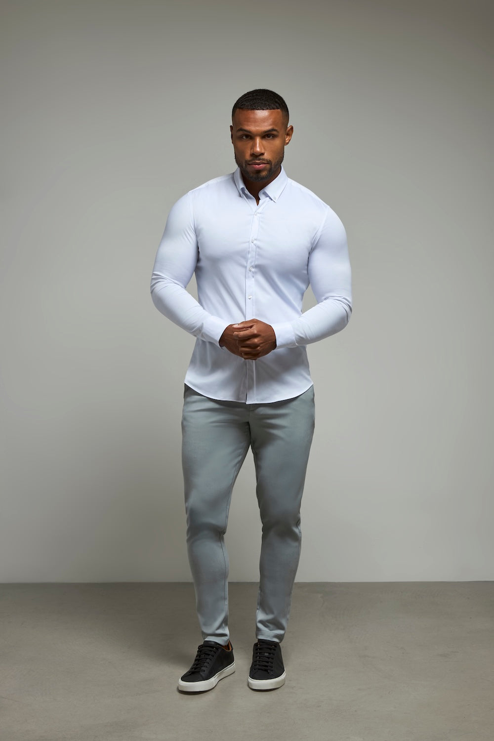 Athletic Fit Signature Shirt 2.0 in White - TAILORED ATHLETE - USA