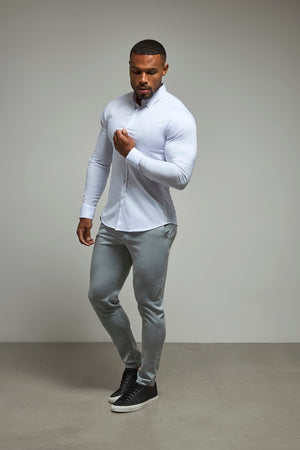 Athletic Fit Signature Shirt 2.0 in White - TAILORED ATHLETE - USA