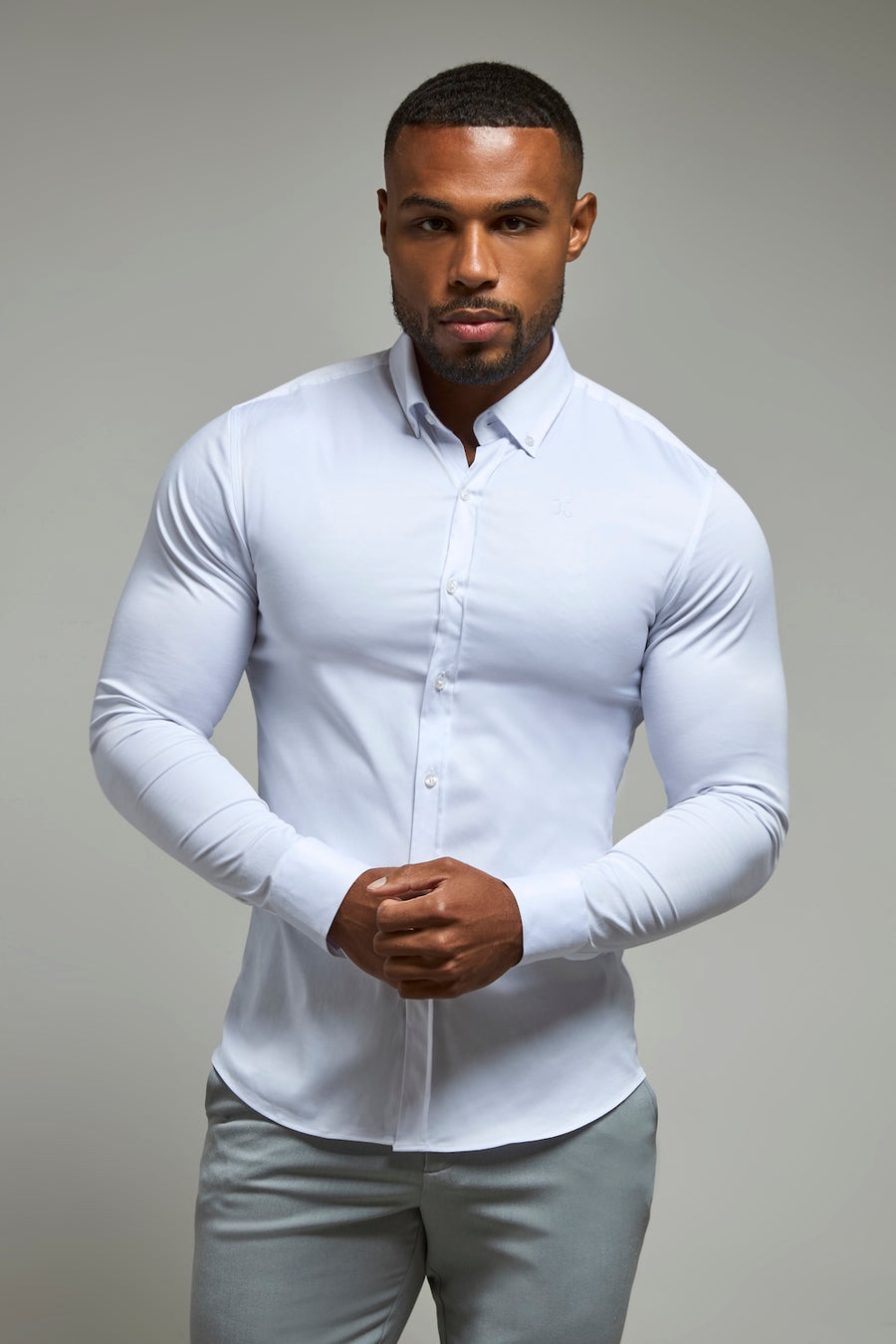 Athletic Fit Signature Shirt 2.0 in White - TAILORED ATHLETE - USA