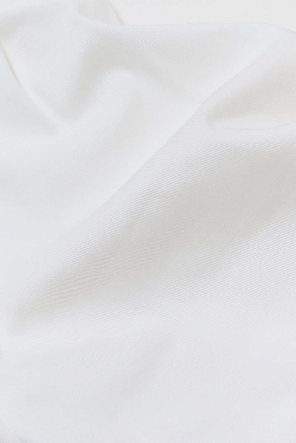 Smart Pleated Cotton Side Adjust Shorts in White - TAILORED ATHLETE - USA