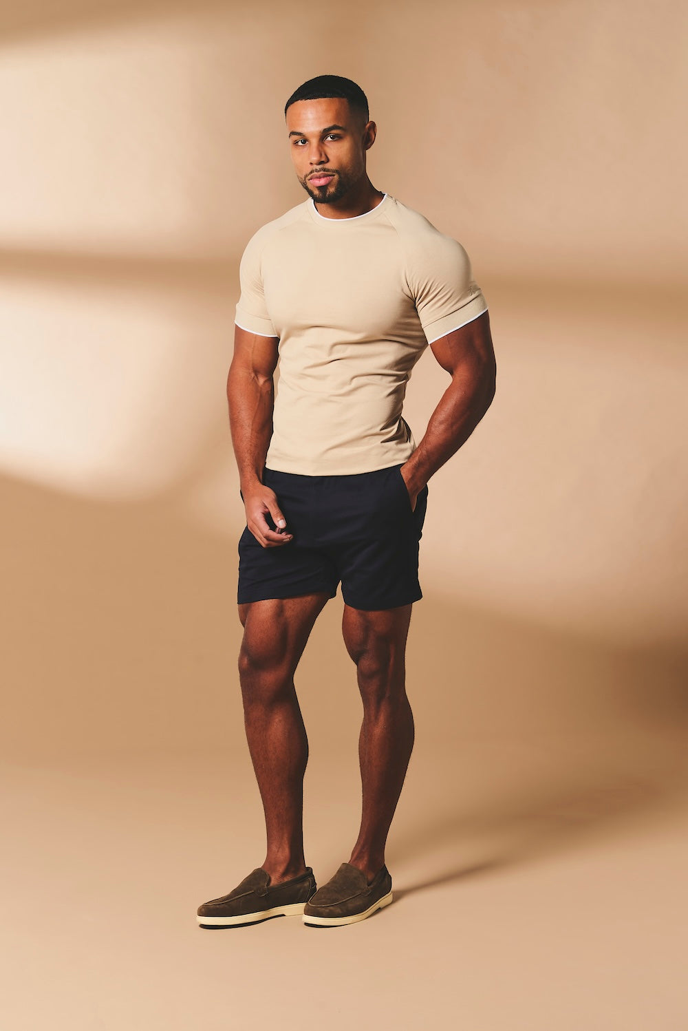 Smart Shorts in Navy - TAILORED ATHLETE - USA