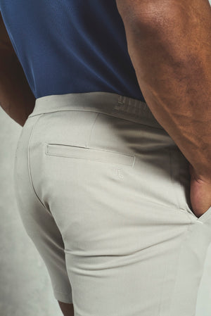 Smart Shorts in Stone - TAILORED ATHLETE - USA