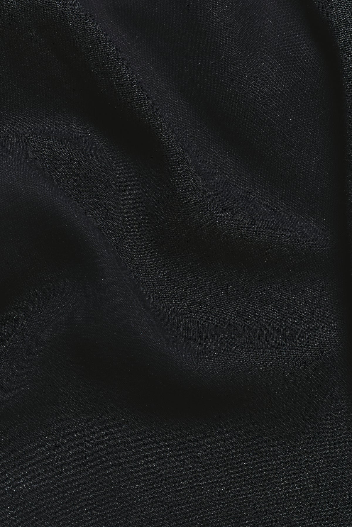 Stretch Linen Blend Cuban Collar Shirt in Navy - TAILORED ATHLETE - USA