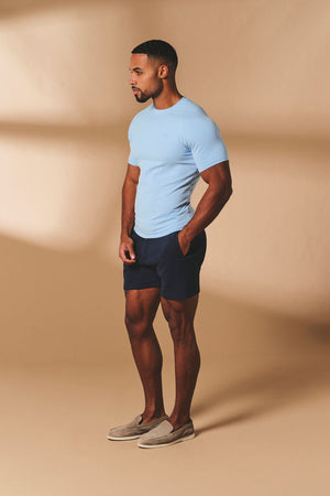 Athletic Fit T-Shirt in Pale Blue - TAILORED ATHLETE - USA