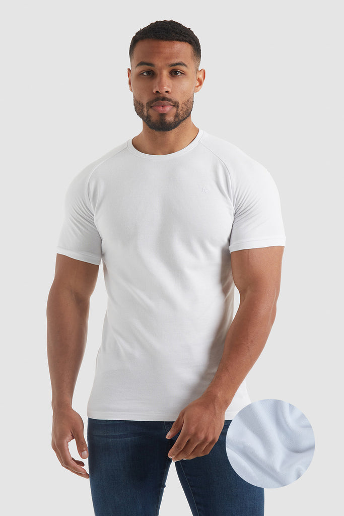 Pique T-Shirt in White