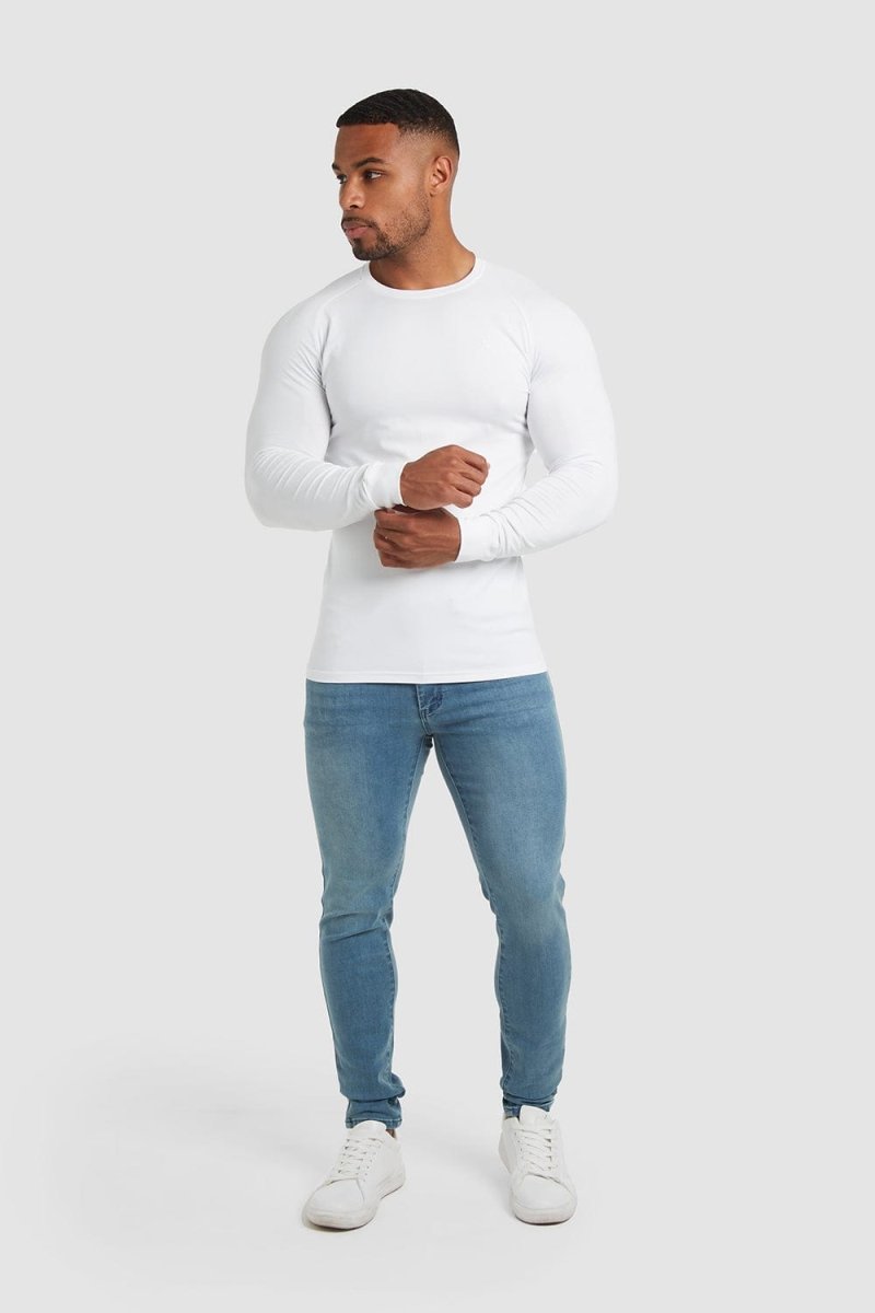 Athletic Fit T-Shirt in White - TAILORED ATHLETE - USA