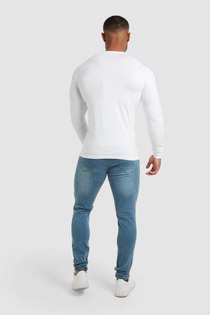 Athletic Fit T-Shirt in White - TAILORED ATHLETE - USA