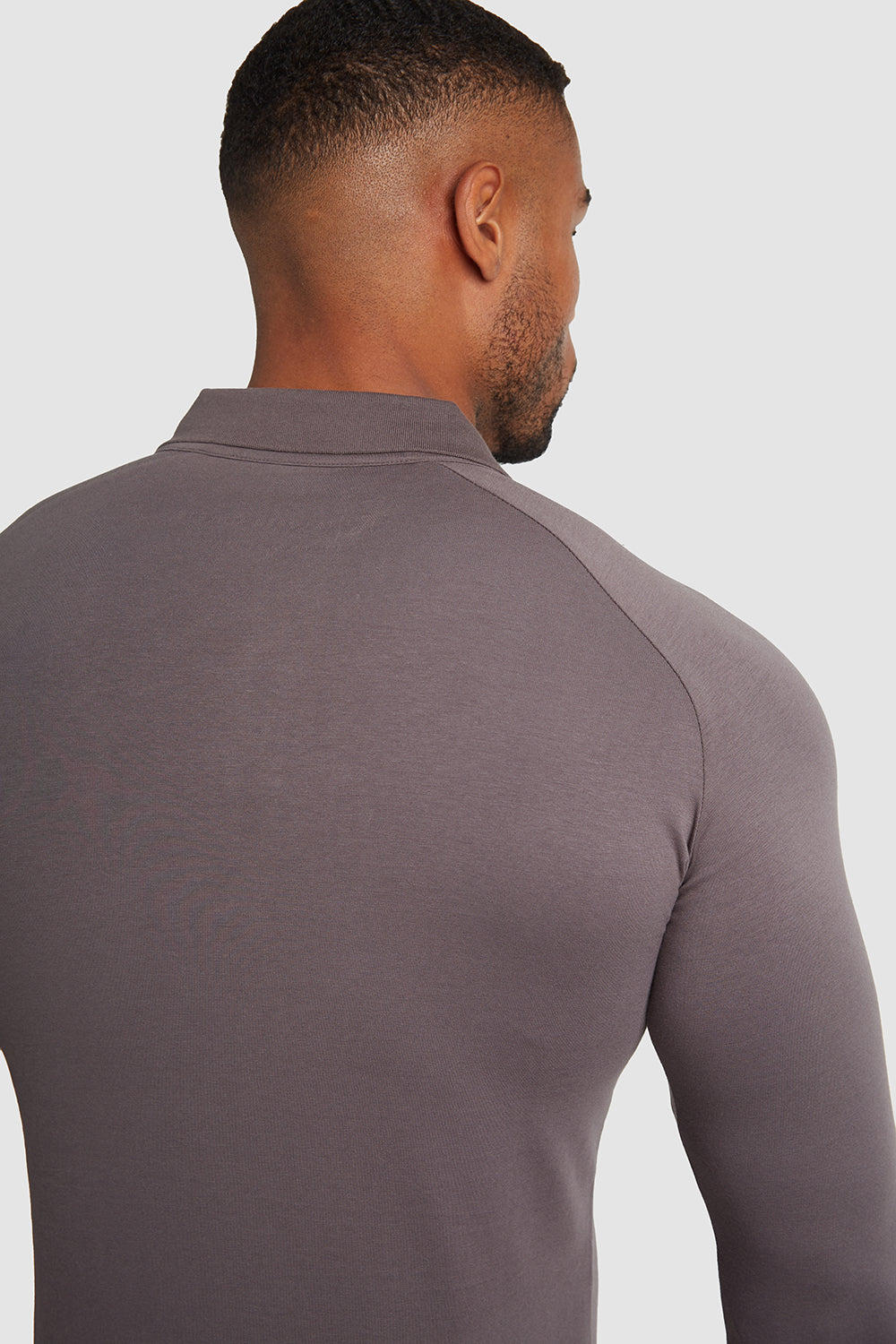 Athletic Fit Polo in Mole - TAILORED ATHLETE - USA