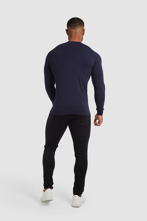 Athletic Fit T-Shirt in Navy - TAILORED ATHLETE - USA