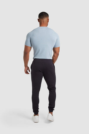 Lightweight Cuffed Trousers in Navy - TAILORED ATHLETE - USA