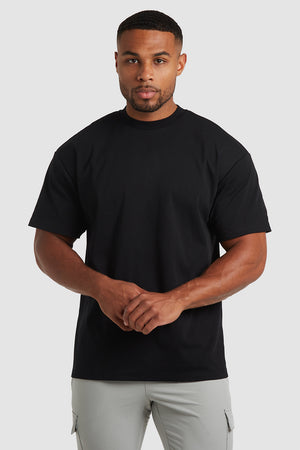Oversized T-Shirt in Black - TAILORED ATHLETE - USA