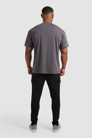 Oversized T-Shirt in Lead - TAILORED ATHLETE - USA
