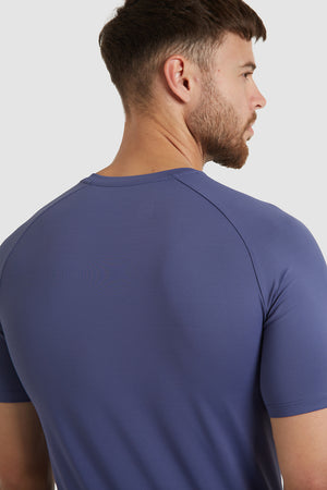 Performance Stretch T-Shirt in Burnt Blue - TAILORED ATHLETE - USA
