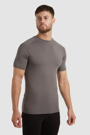 Performance Stretch T-Shirt in Tarmac - TAILORED ATHLETE - USA