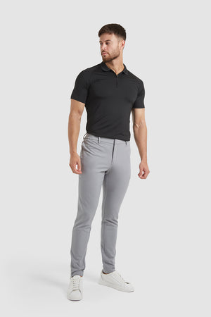 Smart Performance Trousers in Grey - TAILORED ATHLETE - USA