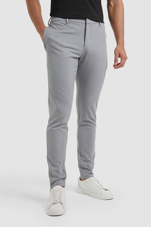 Smart Performance Trousers in Grey - TAILORED ATHLETE - USA