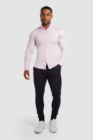 Muscle Fit Signature Shirt 2.0 in Pink - TAILORED ATHLETE - USA