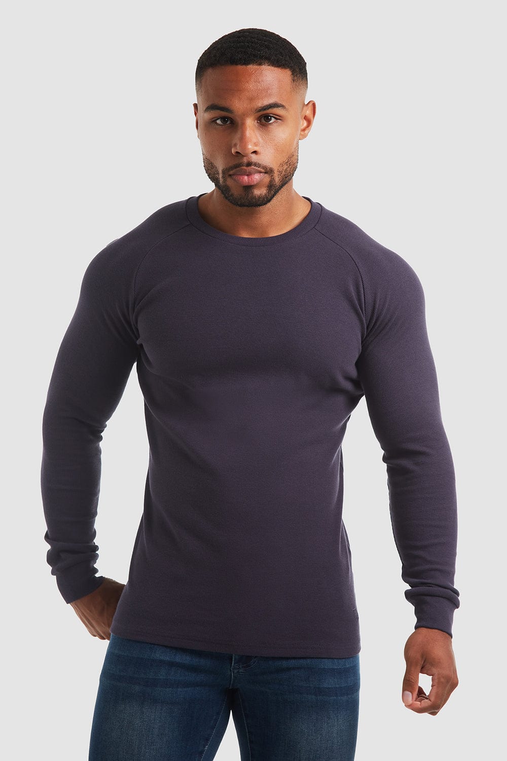 Athletic Fit T-Shirt in True Navy - TAILORED ATHLETE - USA