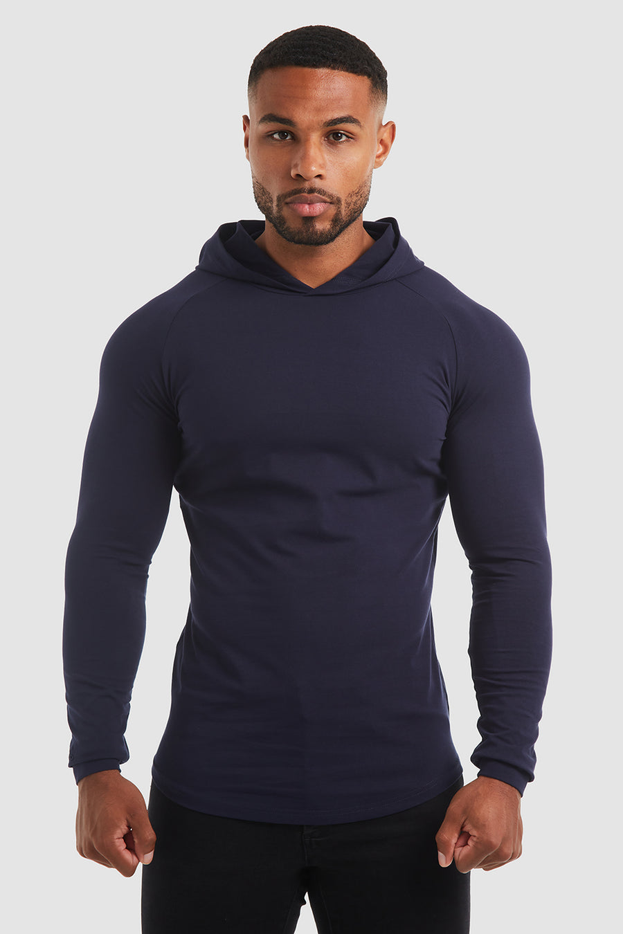 Hooded Top (LS) in True Navy - TAILORED ATHLETE - USA