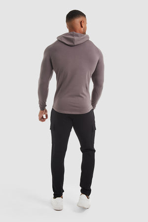 Hooded Top (LS) in Mole - TAILORED ATHLETE - USA